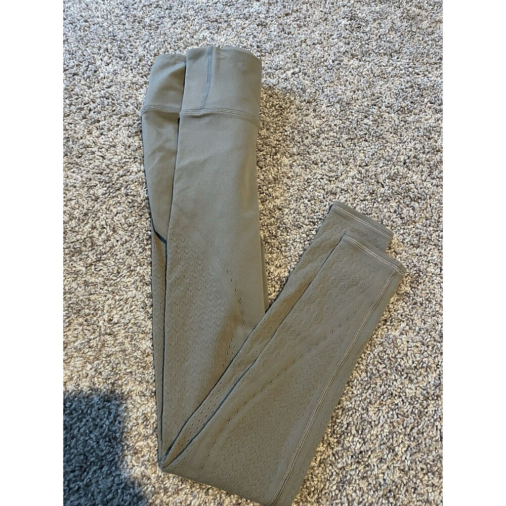 Lululemon Reveal Tight Size 4 Mindful Motion Carbon Dust 26" Leggings